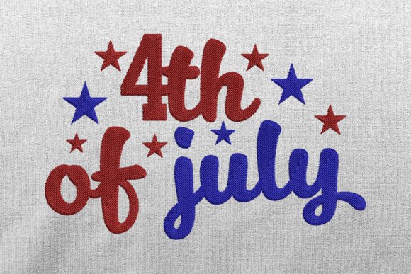 American 4th of July Embroidery Design Review