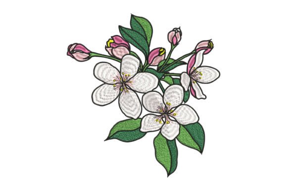 Apple Blossom Elegance Embroidery Review