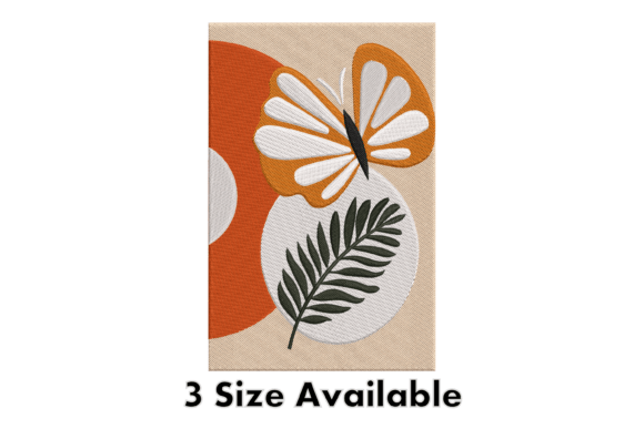 Boho Butterfly Leaf Embroidery File Review