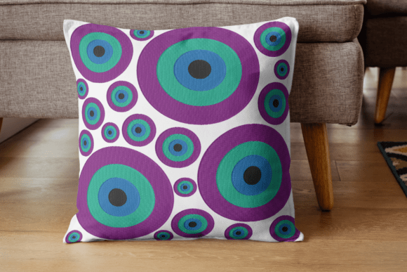 Colorful Concentric Circle Embroidery Review