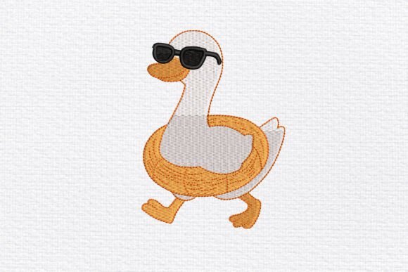 Cool Duck with Float Embroidery Review
