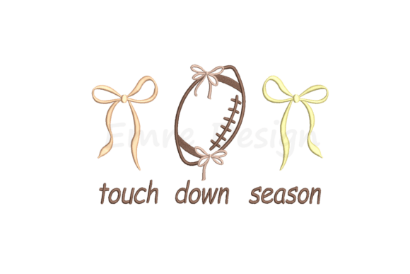 Coquette Toucdown Season Embroidery Review