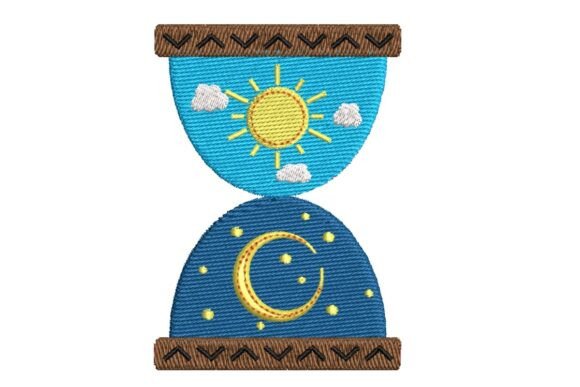 Day and Night Hourglass Embroidery Design Review