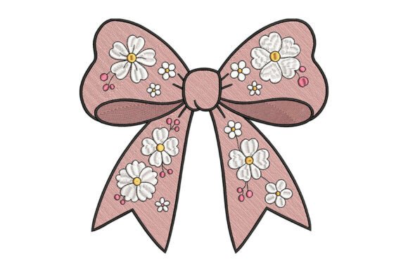Floral Bow Embroidery Design Review