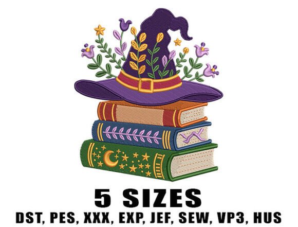Floral Witch Hat Embroidery Designs Review