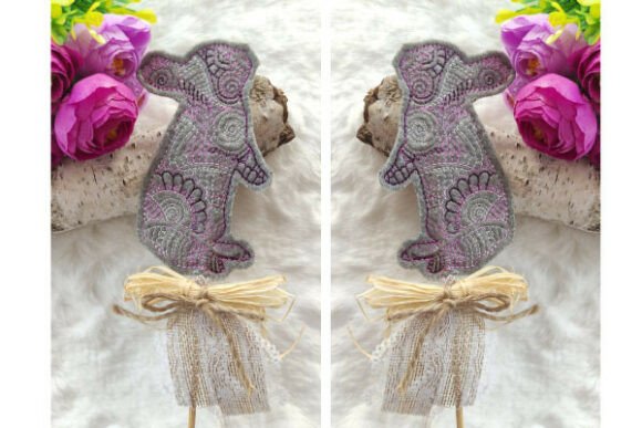ITH Bunny Mandala Zentangle Embroidery Review
