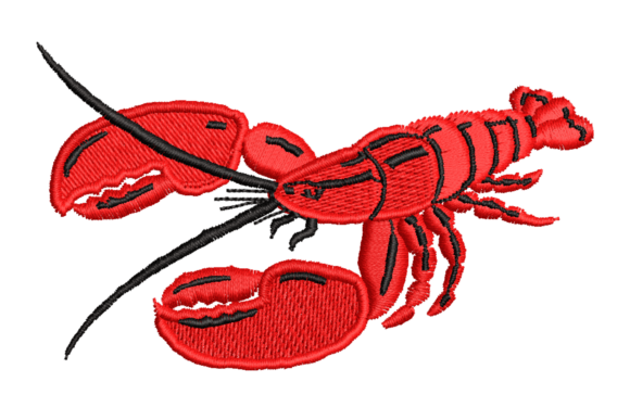 Lobster Embroidery Design Review for Seasonal Use