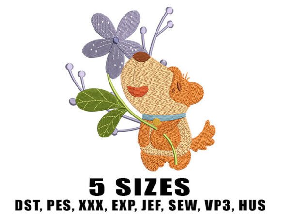 Wildflower Dog Embroidery Design Review