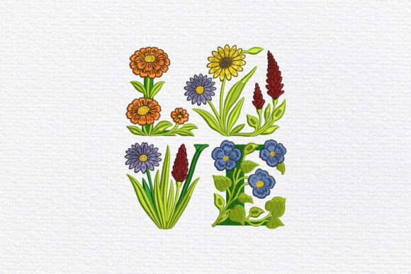 Wildflower LOVE Embroidery Review